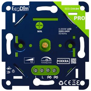 LED dimmer 0-200W universeel fase afsnijding RC