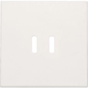 Afwerkingsset dubbele smart USB-C-lader white