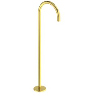 Joy vrijstaande badmengkraan brushed gold (mat goudkleurig)
