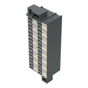 Rangeerblok 32-polig Opdruk 1-32 donkergrijs VVE=20