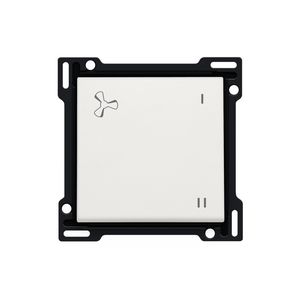 Afwerkingsset mechanisch gecontr. ventilatiebed. white