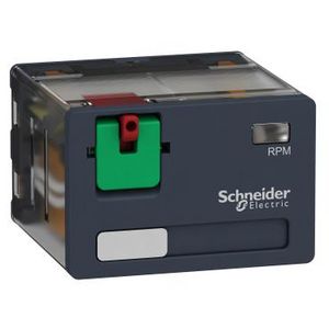 Vermogen insteekrelais 4 M/V 120V AC 15A Harmony RPM VVE=10