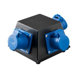 Type 18 volrubber verdeler 3x CEE 32/3/230