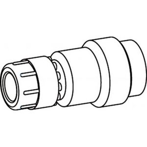 Eenmaats inzetverloopset tyleen 25x20mm VVE=10