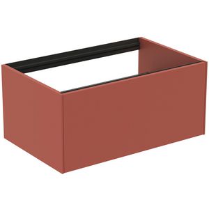 Conca wastafelmeubel 80x50x37cm 1 lade zonder afdekblad matt sunset