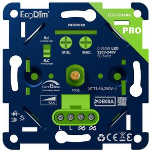 LED dimmer 0-250W RLC 02 PRO universeel