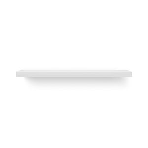 Wastafelblad Solid BASE SHELF SOLO 200x46cm wit d=71mm