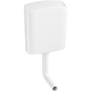 Reservoir laaghangend serie 300 6 (7,5)L. wit 338x420x134mm (bxhxd)