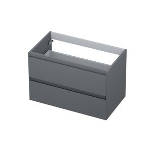INK Onderkast 2 ldn grpls gelakt45gr Mat grijs 80x45