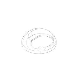 Kapje 44x13,5mm chr 092830019-00