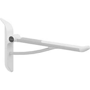 Toiletsteun verstelbaar links 700mm PLUS wit