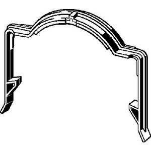 Beugel kunststof/geel RAL1004