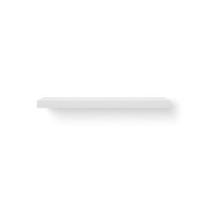 Wastafelblad Solid BASE SHELF SOLO 160x46cm wit d=71mm