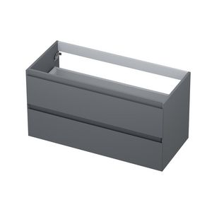 INK Onderkast 2 ldn grpls gelakt45gr Mat grijs 100x45