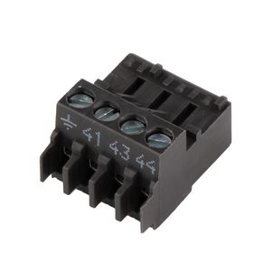 Aansluitklem 4--polig SH bruin