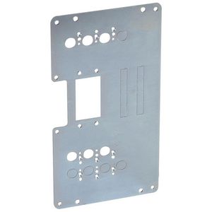 Montageplaat DPX3 160 omkeersch. vert. uittrekbaar XL3 4000