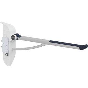 Toiletsteun verstelbaar rechts 850mm PLUS donkerblauw