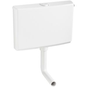 Reservoir laaghangend serie 500 6-9L. wit 512x355x106mm (bxhxd)