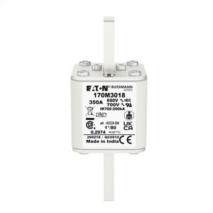 Zekering h. snelheid 350A AC 690V 200kA compact 1 45x VVE=6