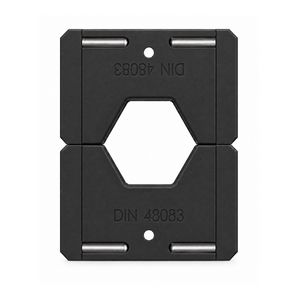 Matrijsset zeskantverpersing doorsnede 95mm² krimpbr. 14mm