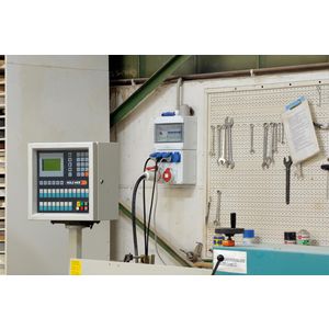 Contactdoos behuizing grijs IP44 IK0 73220801