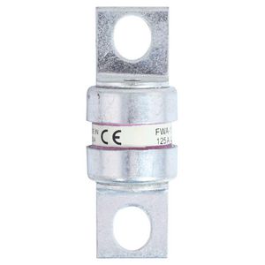 Zekering hoge snelheid 125A AC 150V DC 150V 100kA 25x68 mm