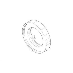 Rozet 60x11mm chr 092789004-00