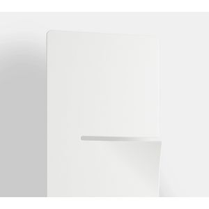 Elektr. radiator INEO I-rechts-EL 600x1400mm 660W S600 Whit FT incl. thermostaat WRS wit (batterij)