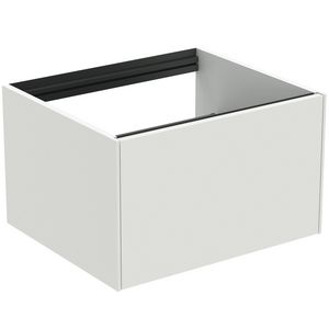 Conca wastafelmeubel 60x50x37cm 1 lade zonder afdekblad matt white