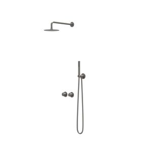 Regendoucheset inbouw PACT geborsteld metal black PVD CSP3GMAFAA