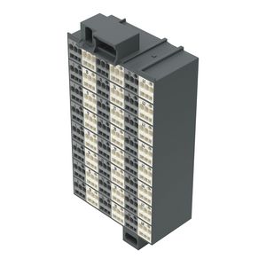 Rangeerblok 48-polig Opdruk 1-48 donkergrijs