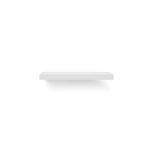 Wastafelblad Solid BASE SHELF SOLO 120x46cm wit d=71mm