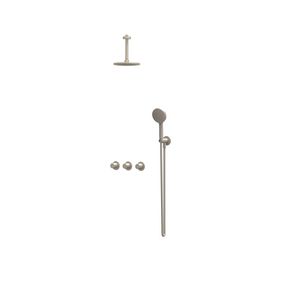 Afbouwdeel regendouche Combiset Bond 4 inbouwthermostaat gebor. nickel CSB4EXGNBDBA excl. inbouwbox