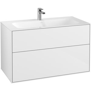 Finion onderkast v.wastafel 996x591x498mm glossy white Lac