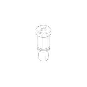 Voorafsluiting met voorafsluiter 15x33,5mm 0424032230090