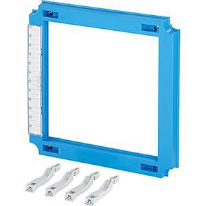 Mi Afdekking voor NH00 Lastscheiders BM2 300x300mm Blauw
