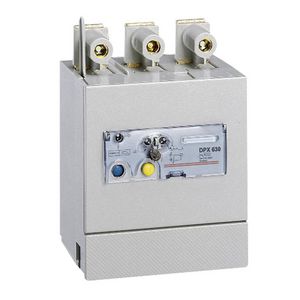 Aardlekblok DPX630 3-polig 400A onder DPX3