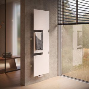 Radiator TANO T-L 0600x1180 9016 aansl : 0066