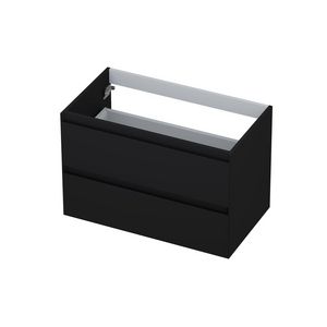 INK Onderkast 2 ldn grpls gelakt45gr Mat zwart 80x45