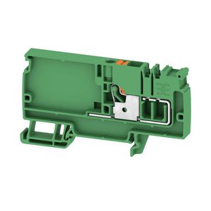 Doorvoer klem p.PUSH IN groen 6mm2 41 A 500 V Nu VVE=20