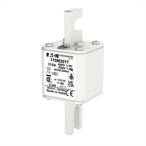 Zekering h. snelheid 315A AC 690V 200kA compact 1 45x VVE=6