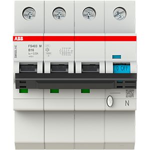 FS403M-B16/0.03 Aardlekschakelaar met overstroombeveiliging