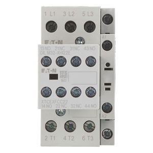 Magneetschakelaar DILM17-22(RDC24) (24-27VDC) 7,5kW 2m 1v