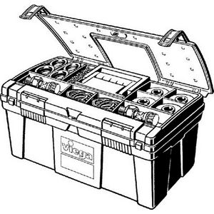 Servicepakket kunststof/grijs