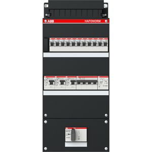 Groepenkast 11 groepen achter 3x 30mA 3-fase 1SPF006907F1767