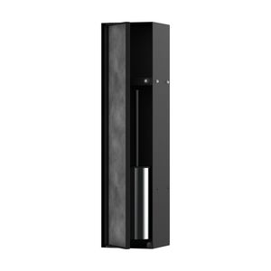 Wandbox XtraStoris toiletborstelhouder planchet mat zwart