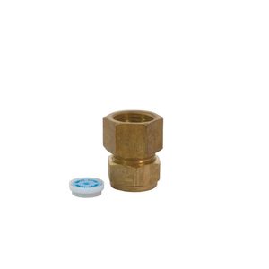 Waterdoseerventiel ProDos DWK 10l/min. messing 15mm klem x 1/2"bi.dr.