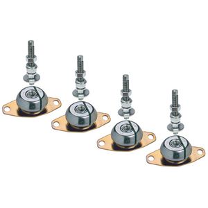 Set a 4st. Trillingsdempers TD60B-4 inclusief verstelbout