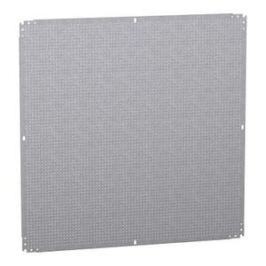 Montageplaat microperf. 1000x1000mm Gaten 3,6mm op 12,5mm