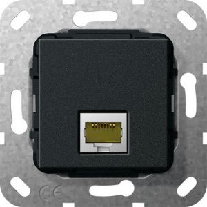 MJ RJ45 cat.6A 10 Gbit Basiselement zwart m